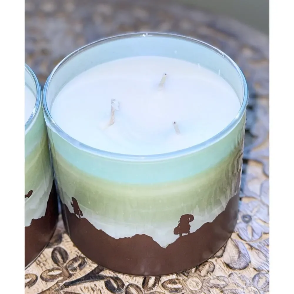 Lot of 2 Bath & Body Works Force Flow Star Wars Large 3-Wick Candle 14.5oz